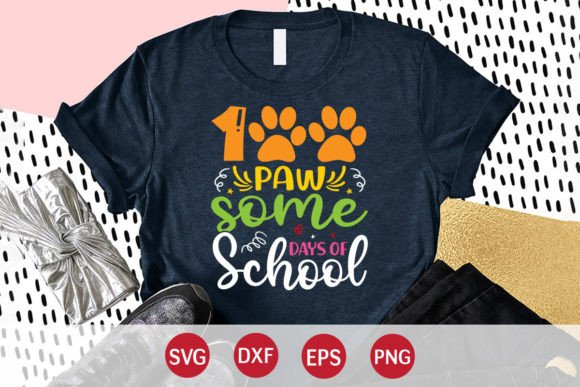 100 Paw Some Days SVG: Graphics for Crafts