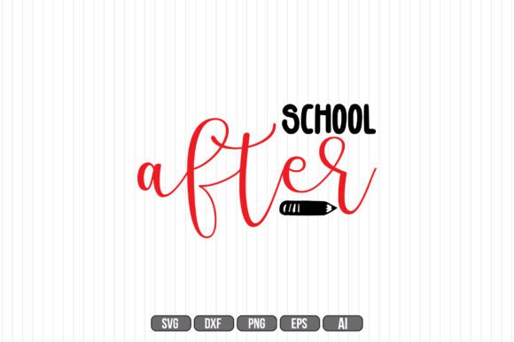 After School SVG: Fresh Graphics for Crafts & Brands