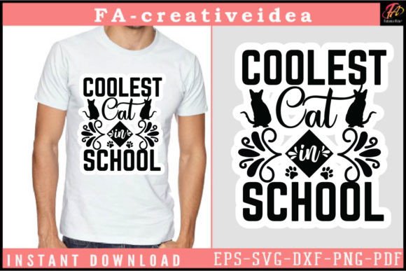 Crafts & Graphics: Coolest Cat in School Svg Design Review