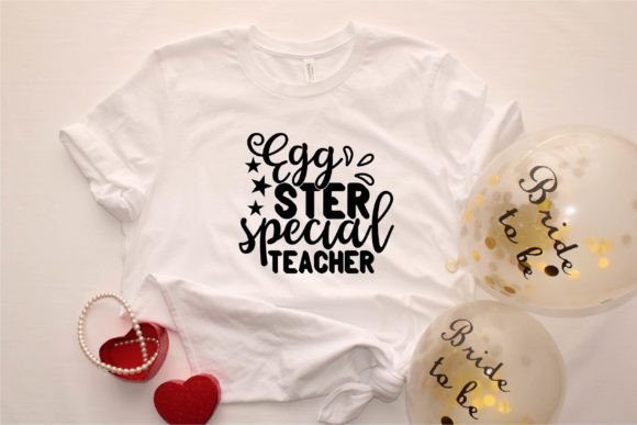 Egg Ster Special Teacher SVG for Crafts & Graphics