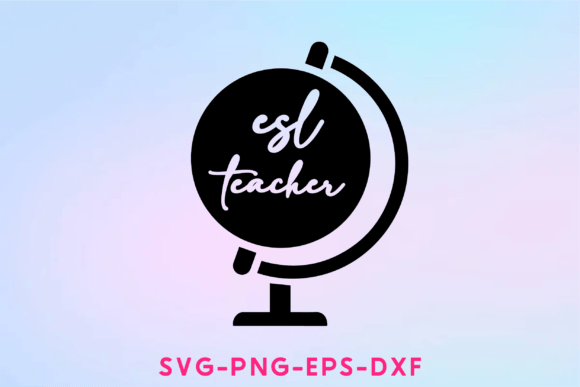 ESL Teacher Svg: Graphics for Crafts & Branding