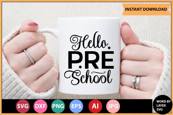 Hello Pre School SVG: Crafts & Graphics Review