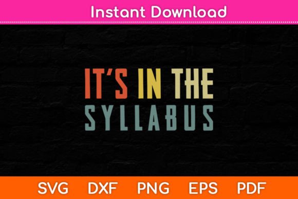 It's in the Syllabus SVG: Graphics for Crafts