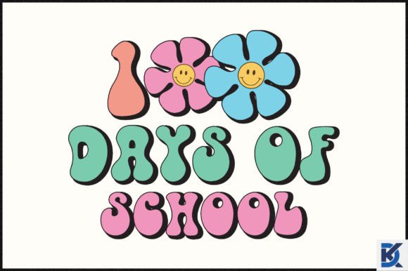 Retro 100 Days of School SVG: A Designer's Review