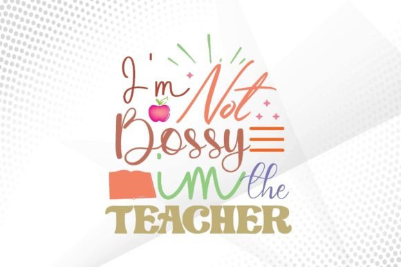 Retro Teacher SVG: Bold Graphics for Crafts