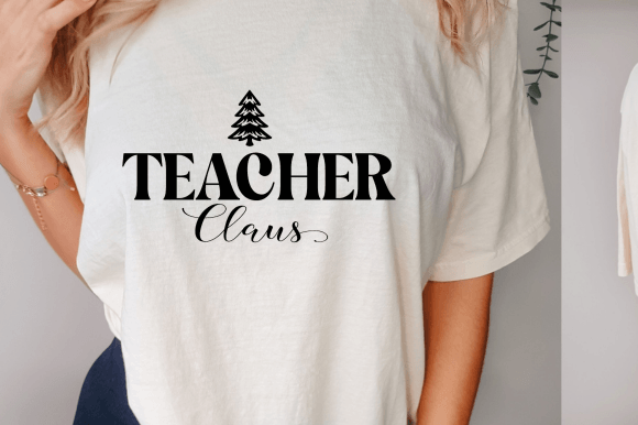 Teacher Claus SVG: Graphics for Crafts & Branding