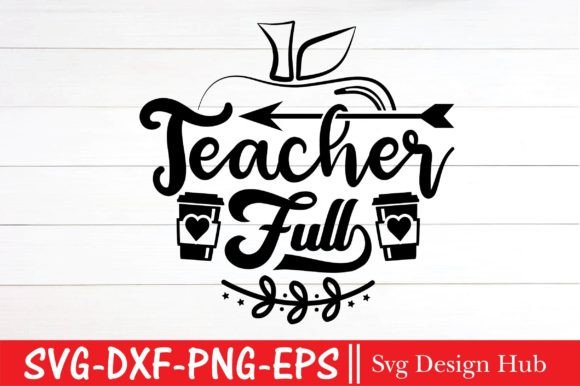 Teacher Full SVG: Retro Graphics for Crafts